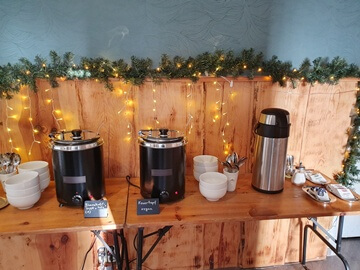 Brunch für Gruppen in unserem Eiscafé in Lychen.